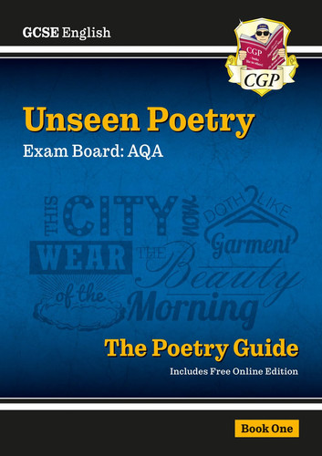 GCSE AQA English Unseen Poetry: