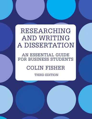 Researching and Writing a Dissertation